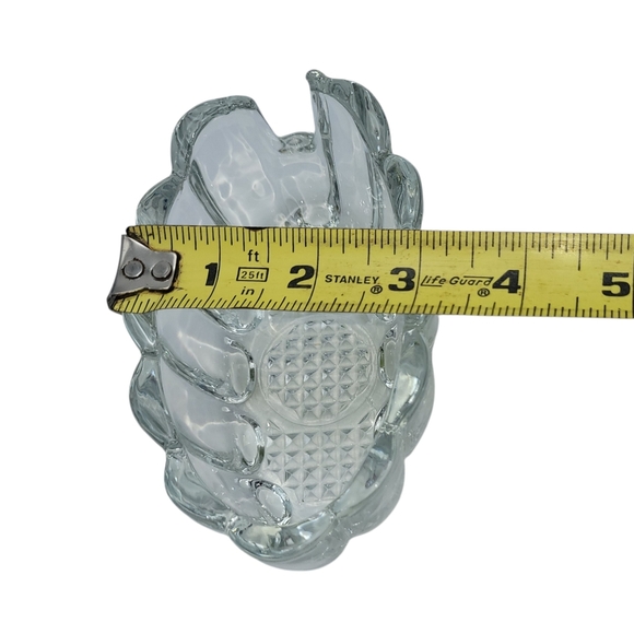 NIB NWOT Vintage Princess House Glass Spoon Holders Buffet Service - Picture 9 of 10